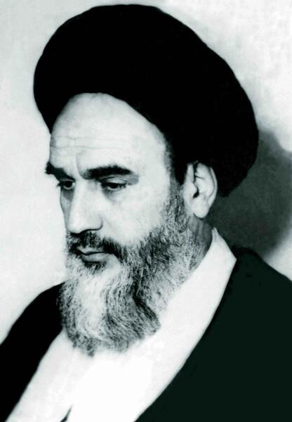 عکس قدیمی خمینی