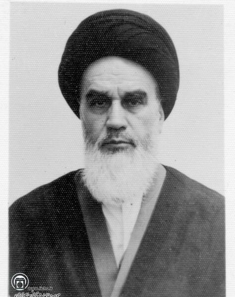 عکس قدیمی خمینی