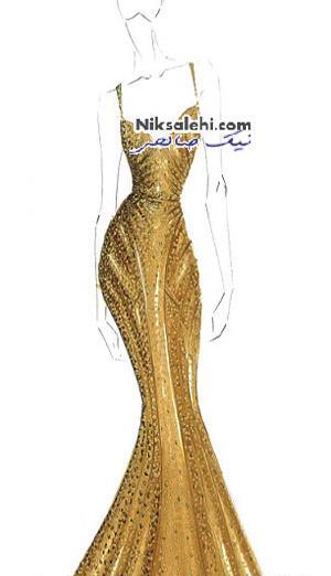 عکس نقاشی طراحی لباس