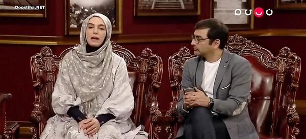 عکس الیکا عبدالرزاقی در دورهمی
