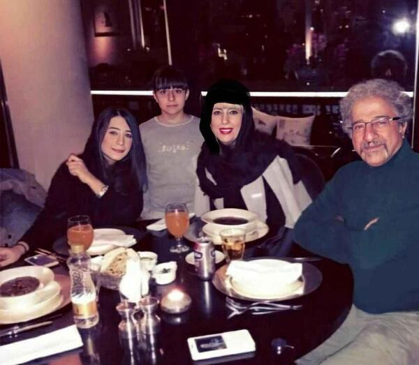 عکس مادر و پدر علیرضا خمسه