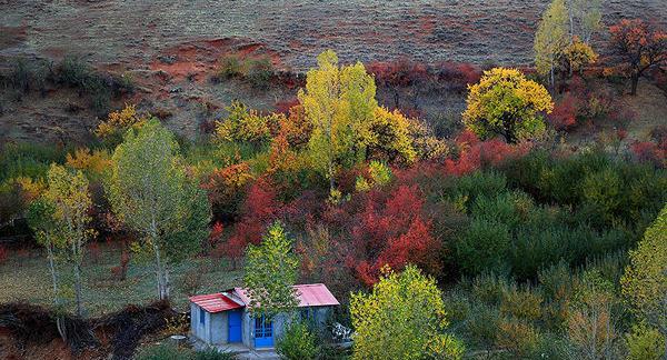 عکس پاییز آذربایجان
