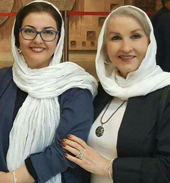 عکس پدر و مادر حدیث فولادوند