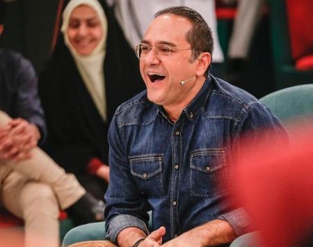 عکس پدر شدن رامبد جوان