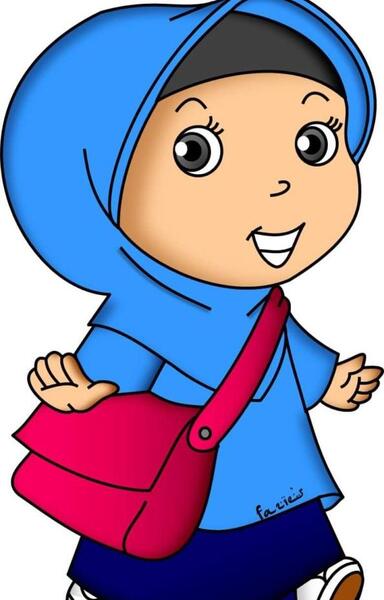 عکس نقاشی دختر دبستانی
