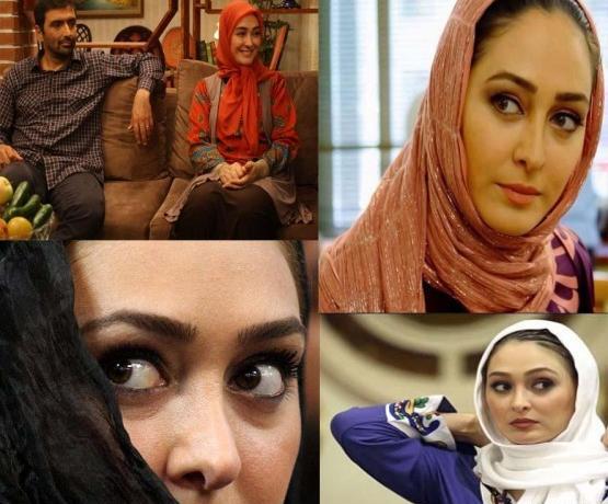 عکس الهام حمیدی با حجاب