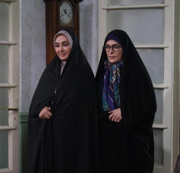 عکس الهام حمیدی با حجاب