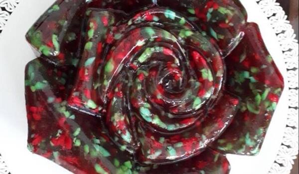 عکس ژله رنده ای