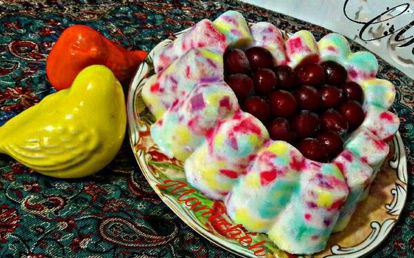 عکس ژله رنده ای