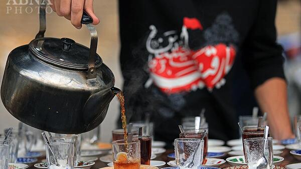 عکس اربعین چای