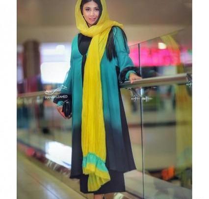 عکس مانتو های آزاده صمدی