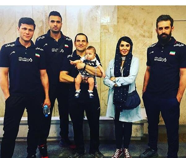 عکس زن سعید معروف