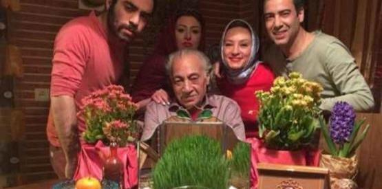 عکس خانوادگی با سفره هفت سین