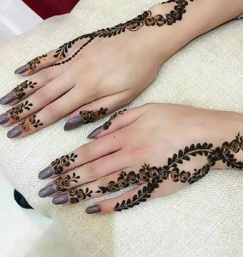 عکس حنای ناخن