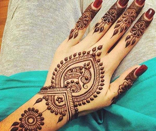 عکس حنای ناخن