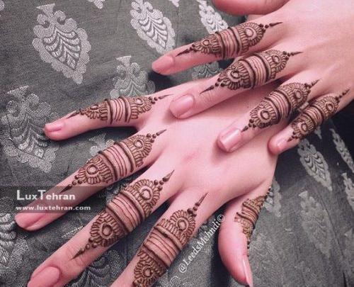 عکس حنای ناخن