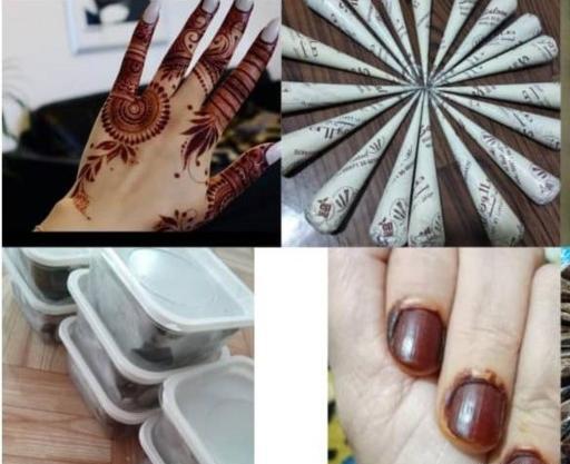 عکس حنای ناخن