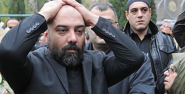 عکس بازیگران در مراسم انوشیروان ارجمند