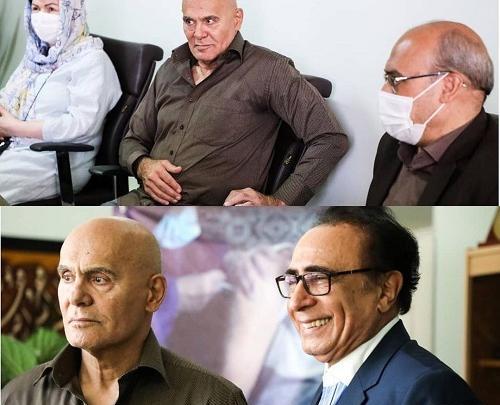 عکس واکسن زدن جمشید هاشم پور