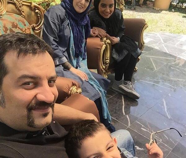 عکس فرزند شقایق دهقان