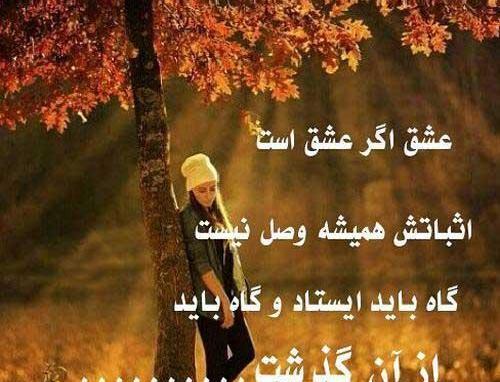 عکس پروفایل پاییز نزدیک است