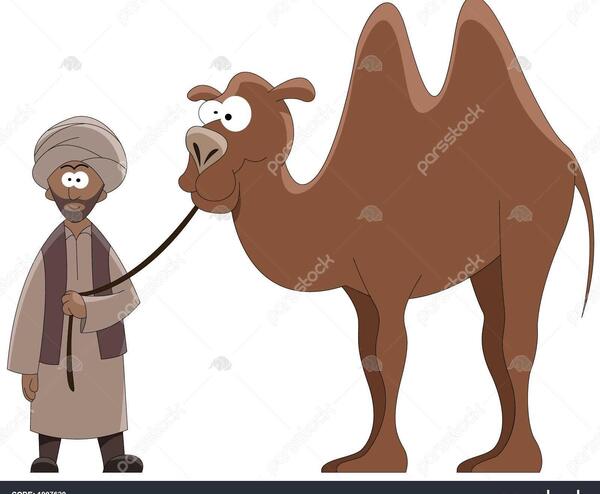 عکس شتر انیمیشنی