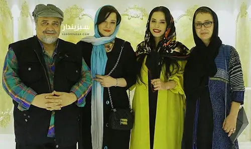 عکس همسر و فرزندان آزیتا حاجیان