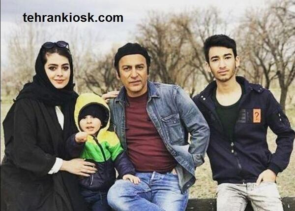 عکس خانواده حمیدرضا آذرنگ