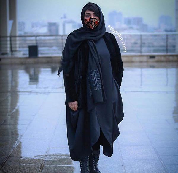 عکس باران کوثری با حجاب