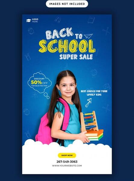عکس استوری ثبت نام مدرسه