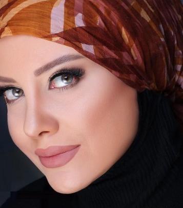 عکس شراره رخام قبل از عمل بینی