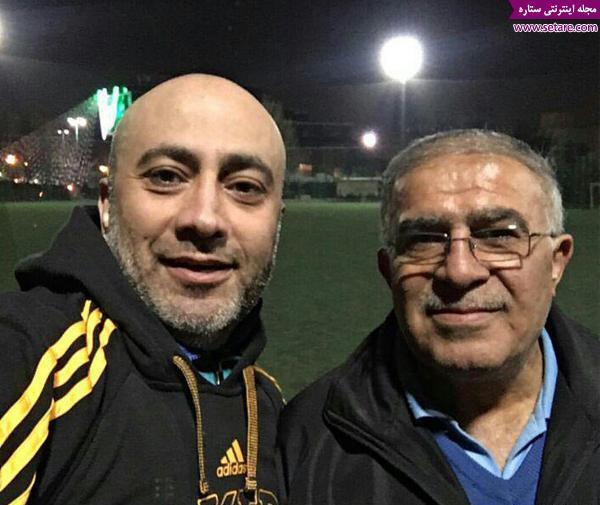 عکس عارف لرستانی در حاشیه