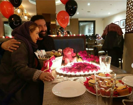 عکس بهاره رهنما در روز ولنتاین