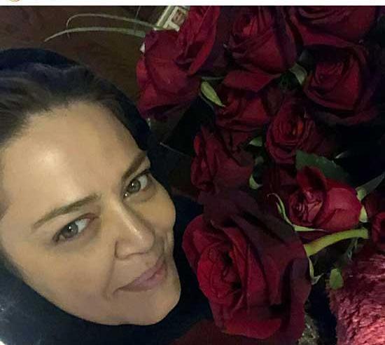 عکس بهاره رهنما در روز ولنتاین