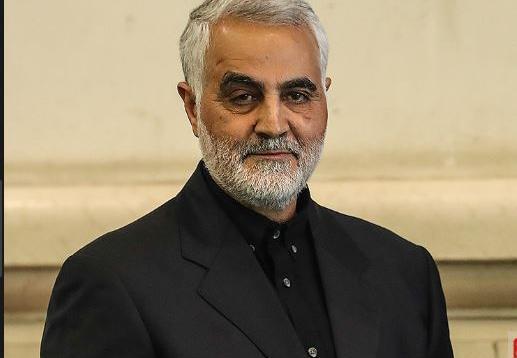 عکس سردار سلیمانی با چفیه دور سر