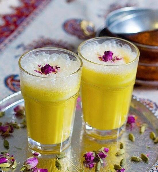 عکس زعفران شیک