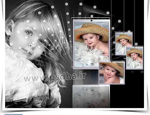 عکس فتوشاپ بچه