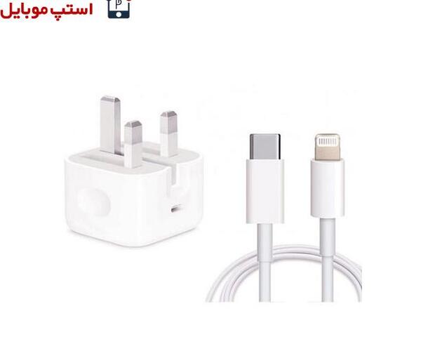 عکس شارژر گوشی ایفون ۱۲