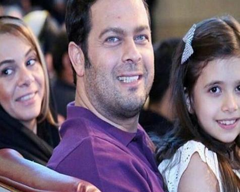 عکس پژمان بازغی با خواهرانش