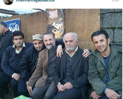 عکس امین حیایی در فیلم ناردون