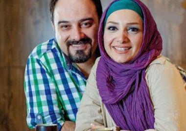 عکس های برزو ارجمند وهمسرش