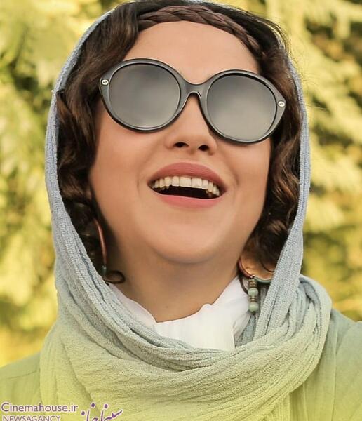 عکس بهاره کیان افشار با عینک