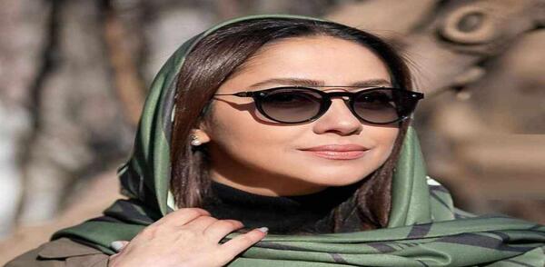 عکس بهاره کیان افشار با عینک