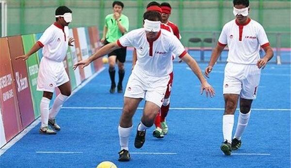 عکس فوتبال نابینایان