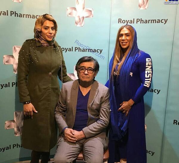 عکس رضا رویگری و پسرش