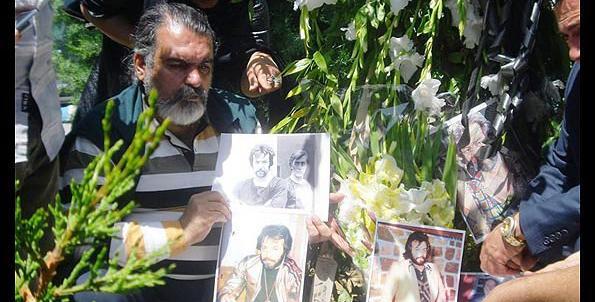 عکس جنازه ایرج قادری