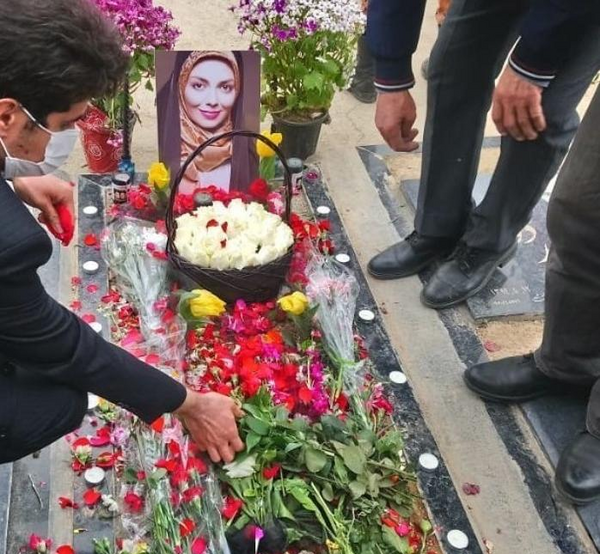 عکس تصاویر سنگ قبر آزاده نامداری