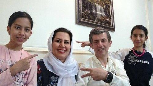 عکس خانوادگی سیروس همتی