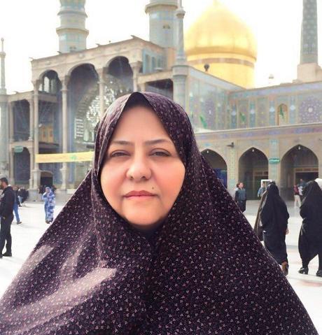 عکس رابعه اسکویی در شبکه جم