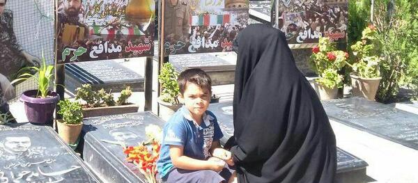 عکس شهید وحید نومی گلزار